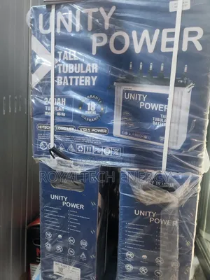 Unity Tall Tubular Battery 240ah 12v