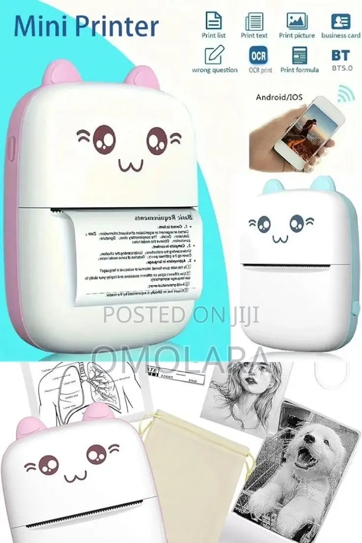 Rechargeable Mini Bluetooth Printer