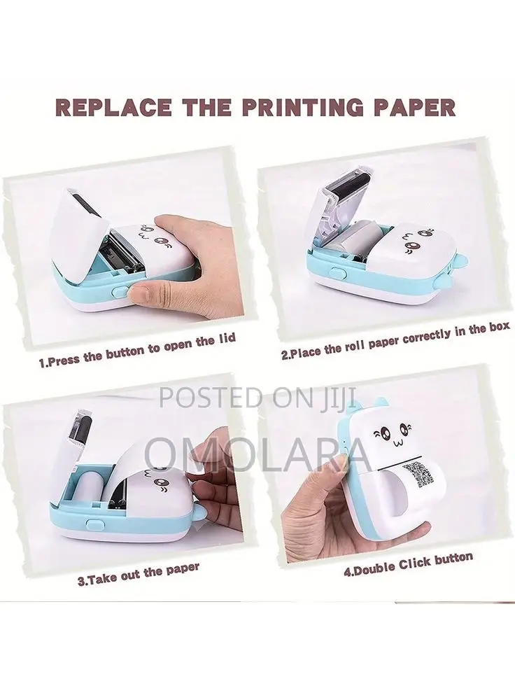 Rechargeable Mini Bluetooth Printer