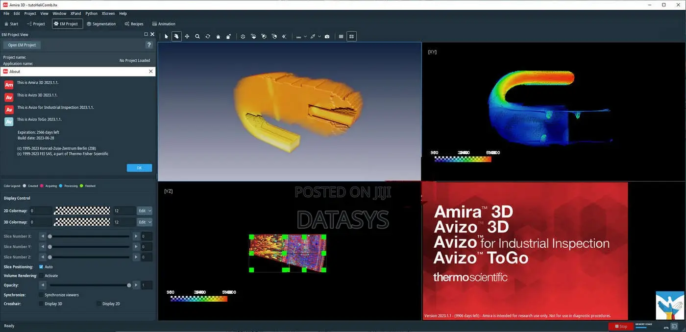 Thermo Scientific Amira and Avizo 3d – Visualization, Analysis, Etc.