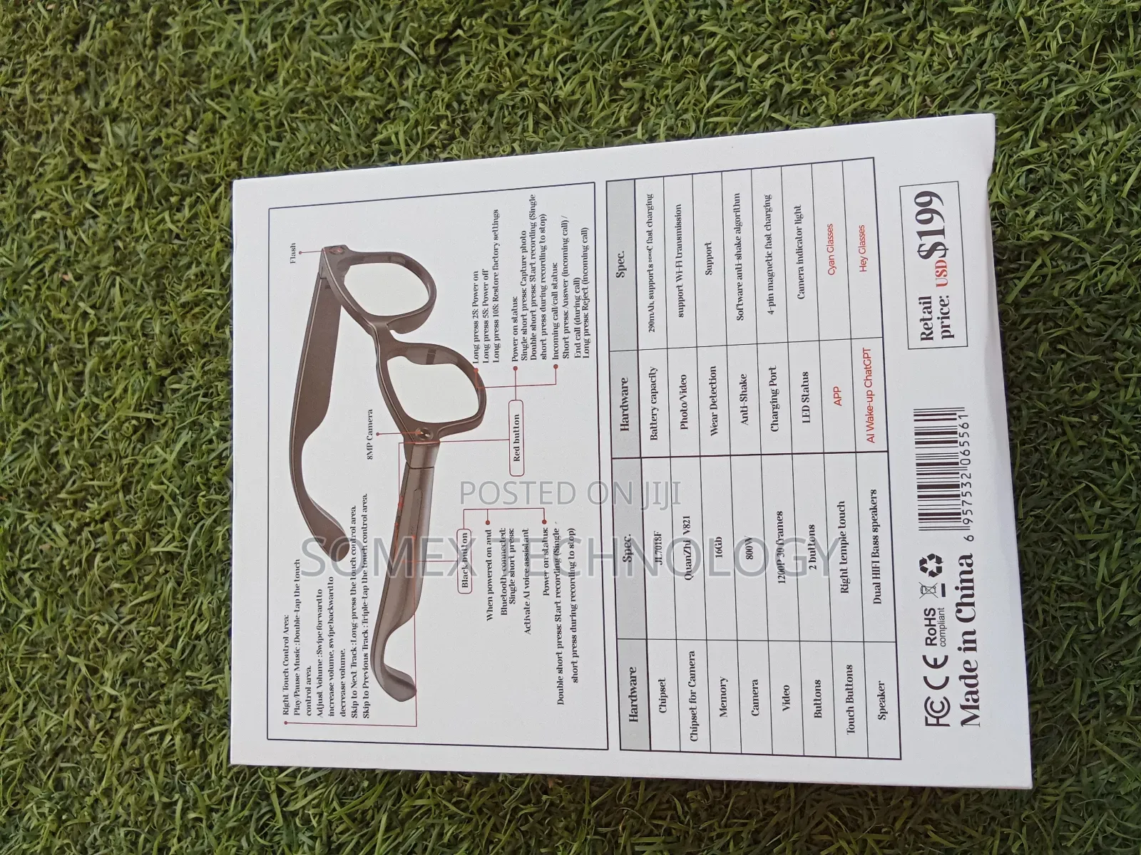 Ai Smart Glasses With Camera