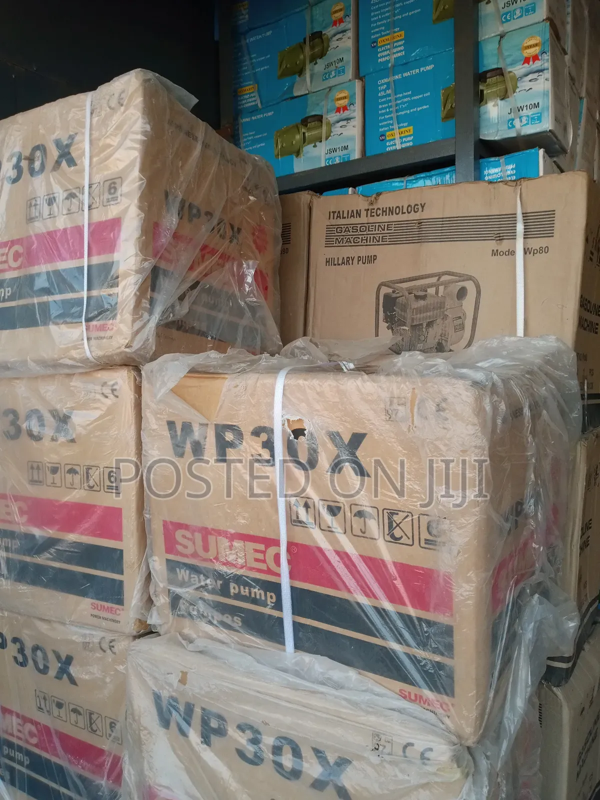 Three 3 Inch Water Pumping Machine