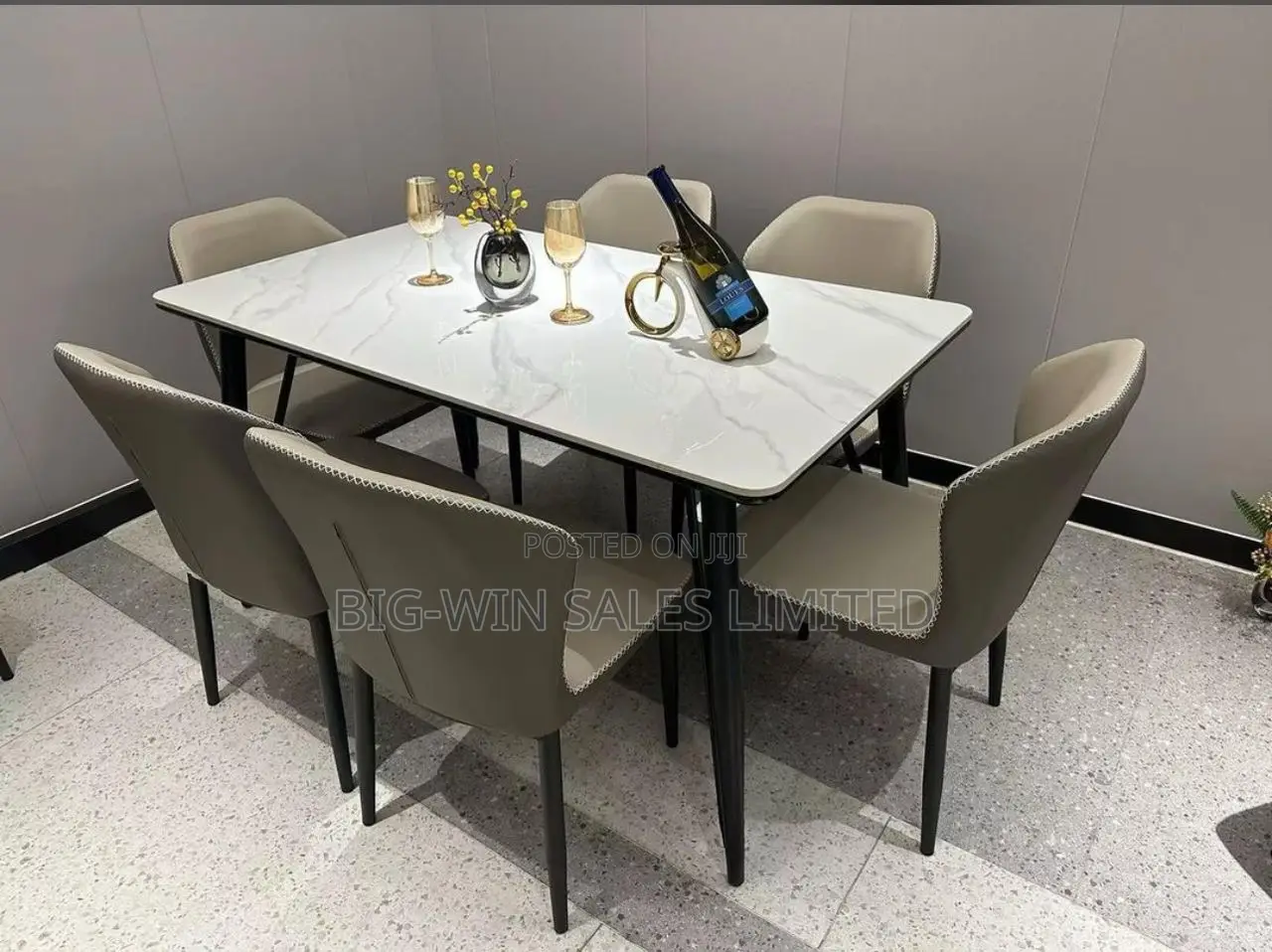 6in1 Seater Dining Table and Chairs