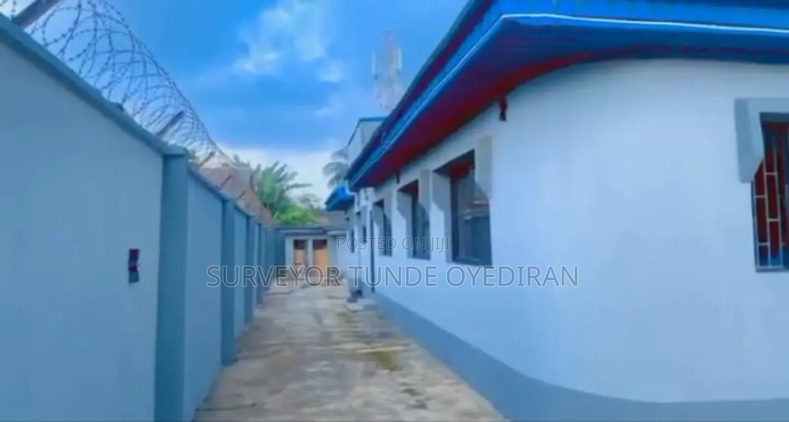 Functioning 9 Rooms Hotel on 2plots at Sango Ogun State Nigeria