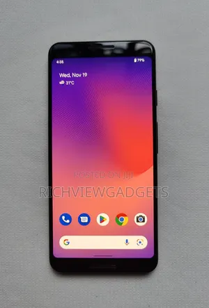 Google Pixel 3 Original Screen With Frame And Replacement Parts