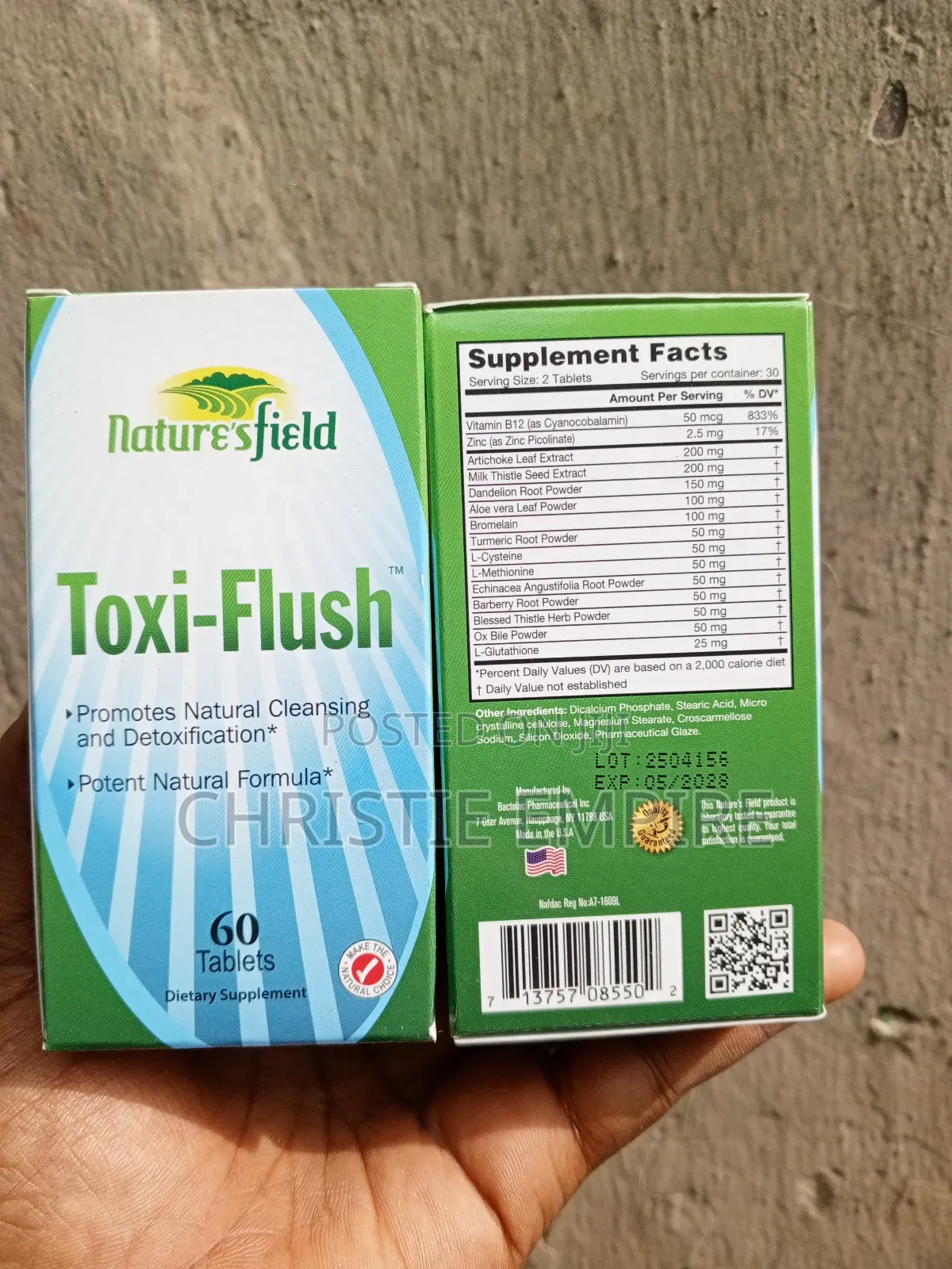 Nature's Field Toxi- Flush