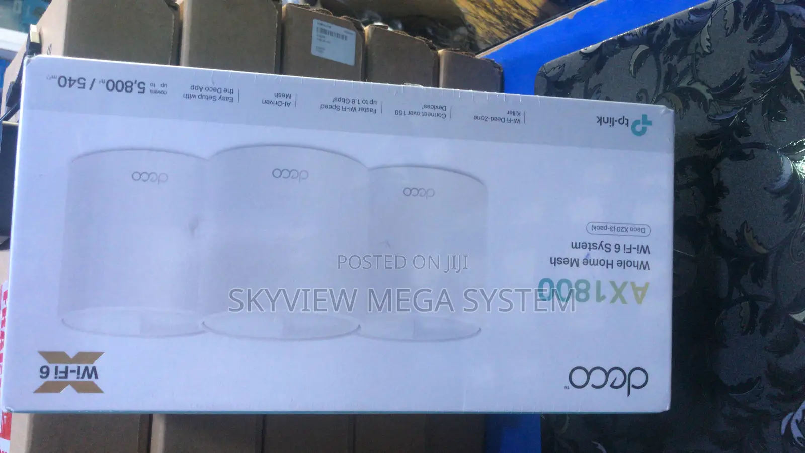 Ax1800 Whole Home Mesh Wifi 6 System
