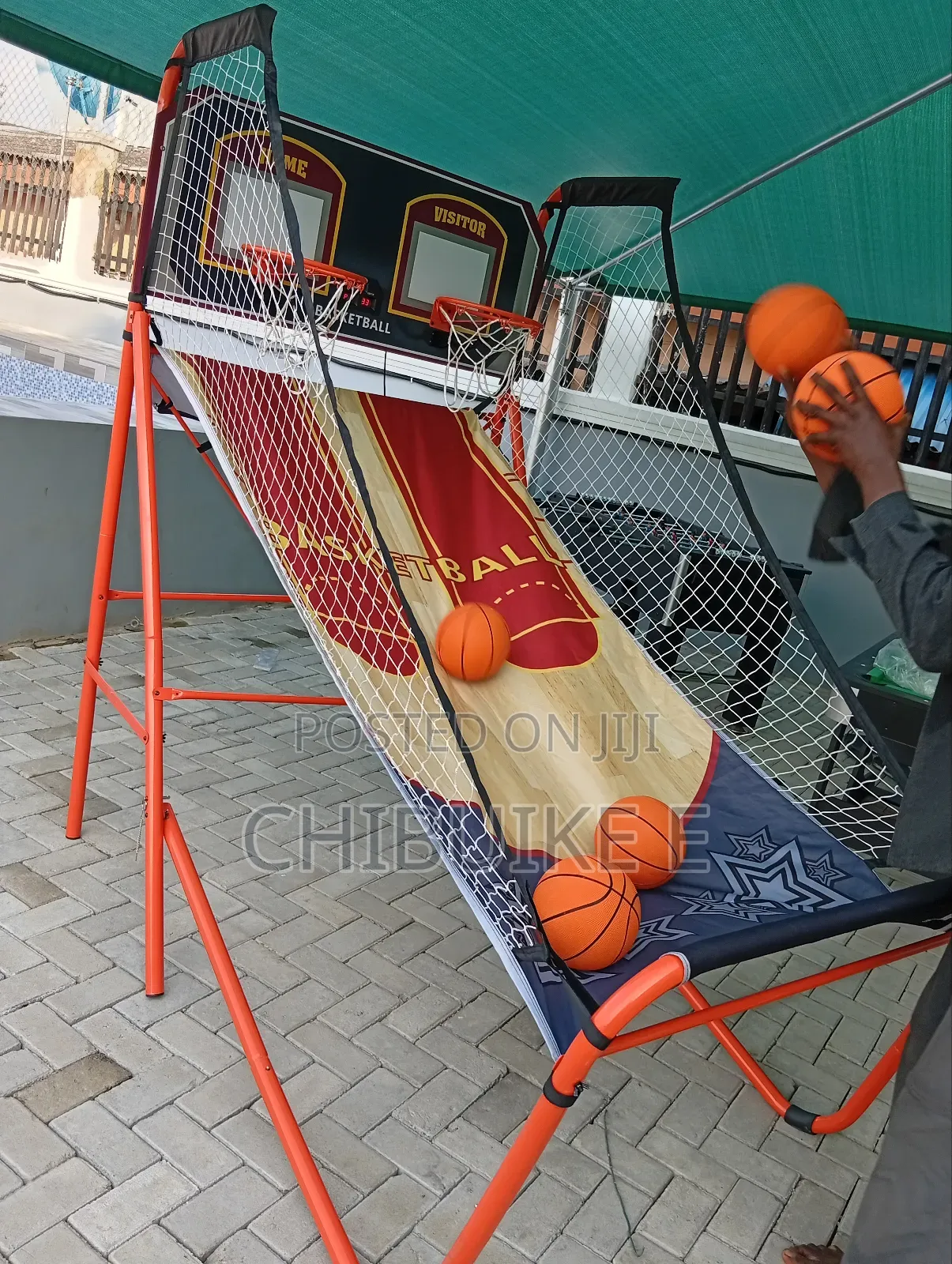 Basketball Set With Multiple Balls