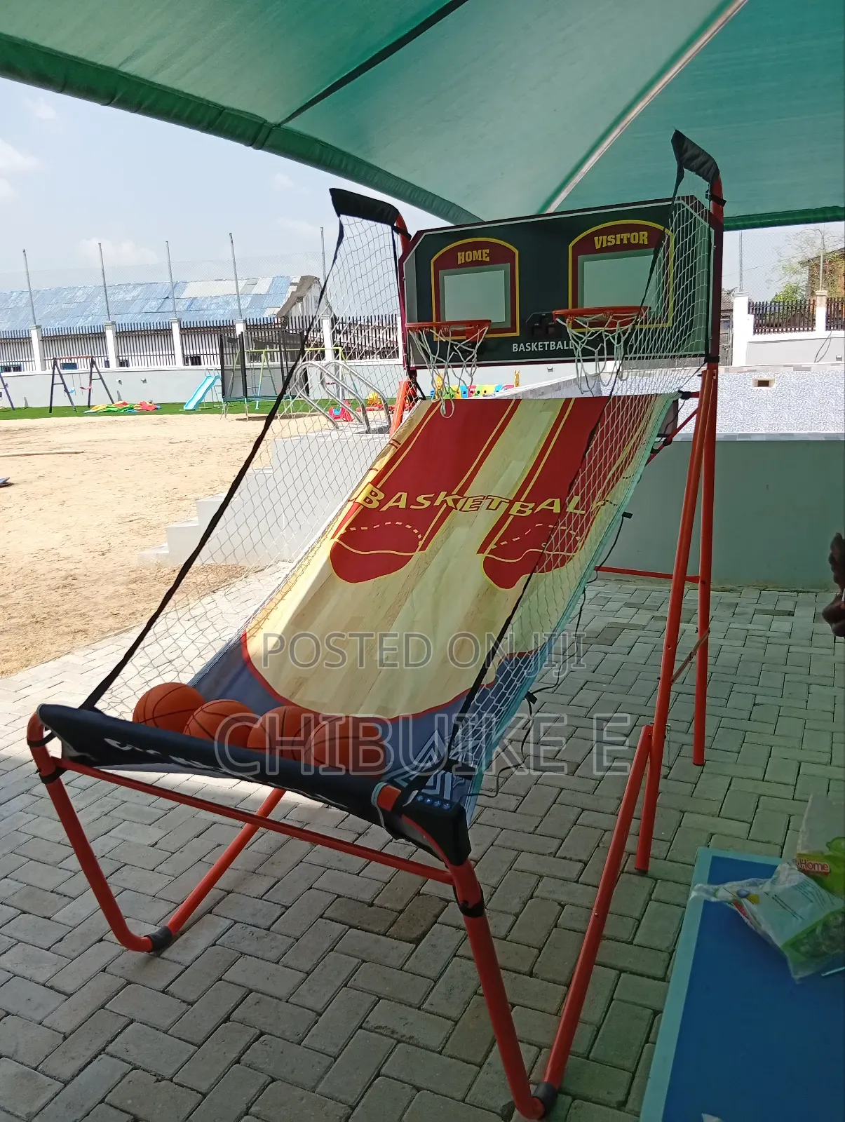 Basketball Set With Multiple Balls