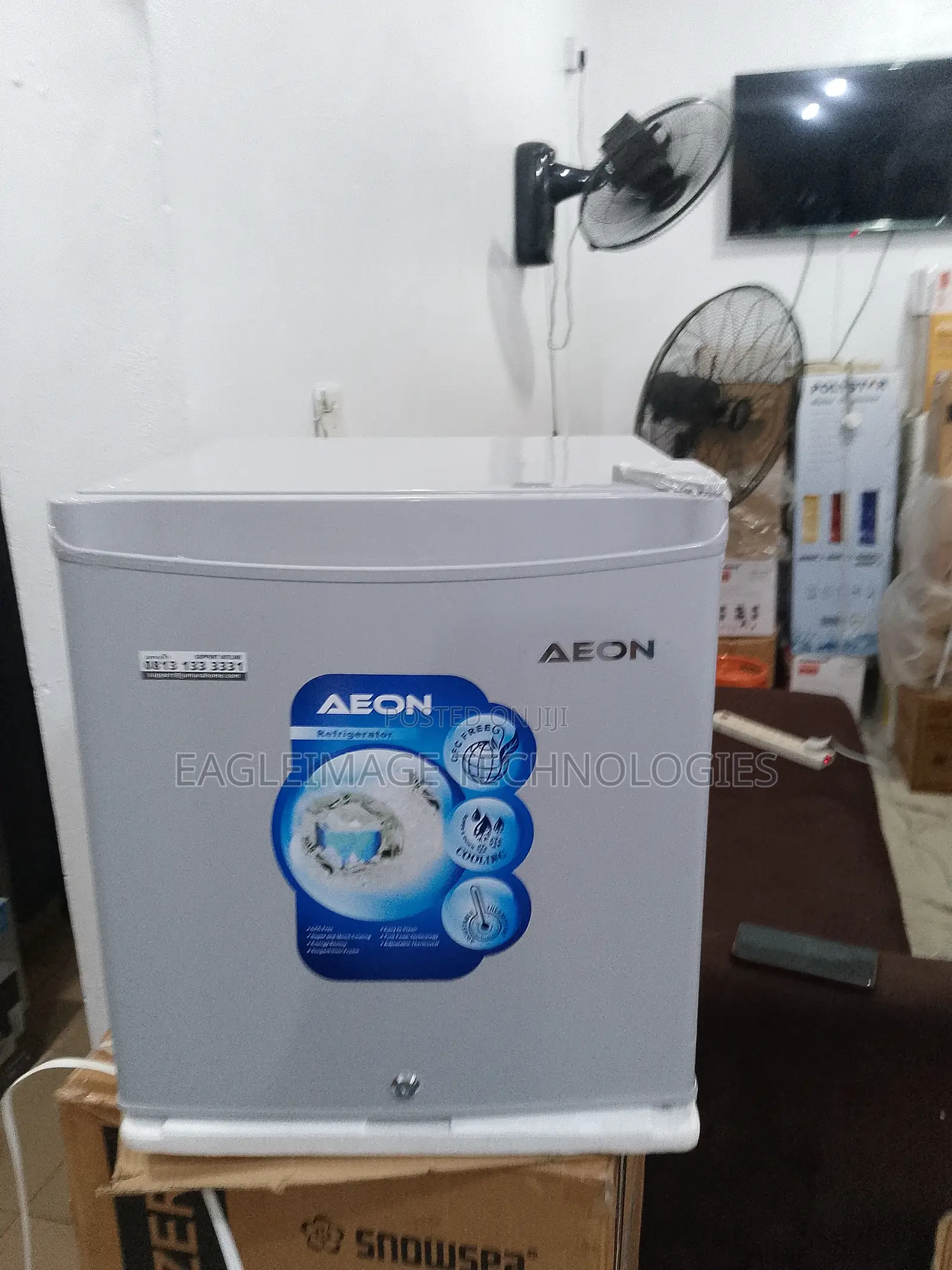 Brand New Aeon 50l Mini Fridge With Lock – Fast Cooling