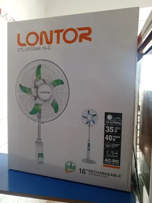 Rechargeable Standing Fan