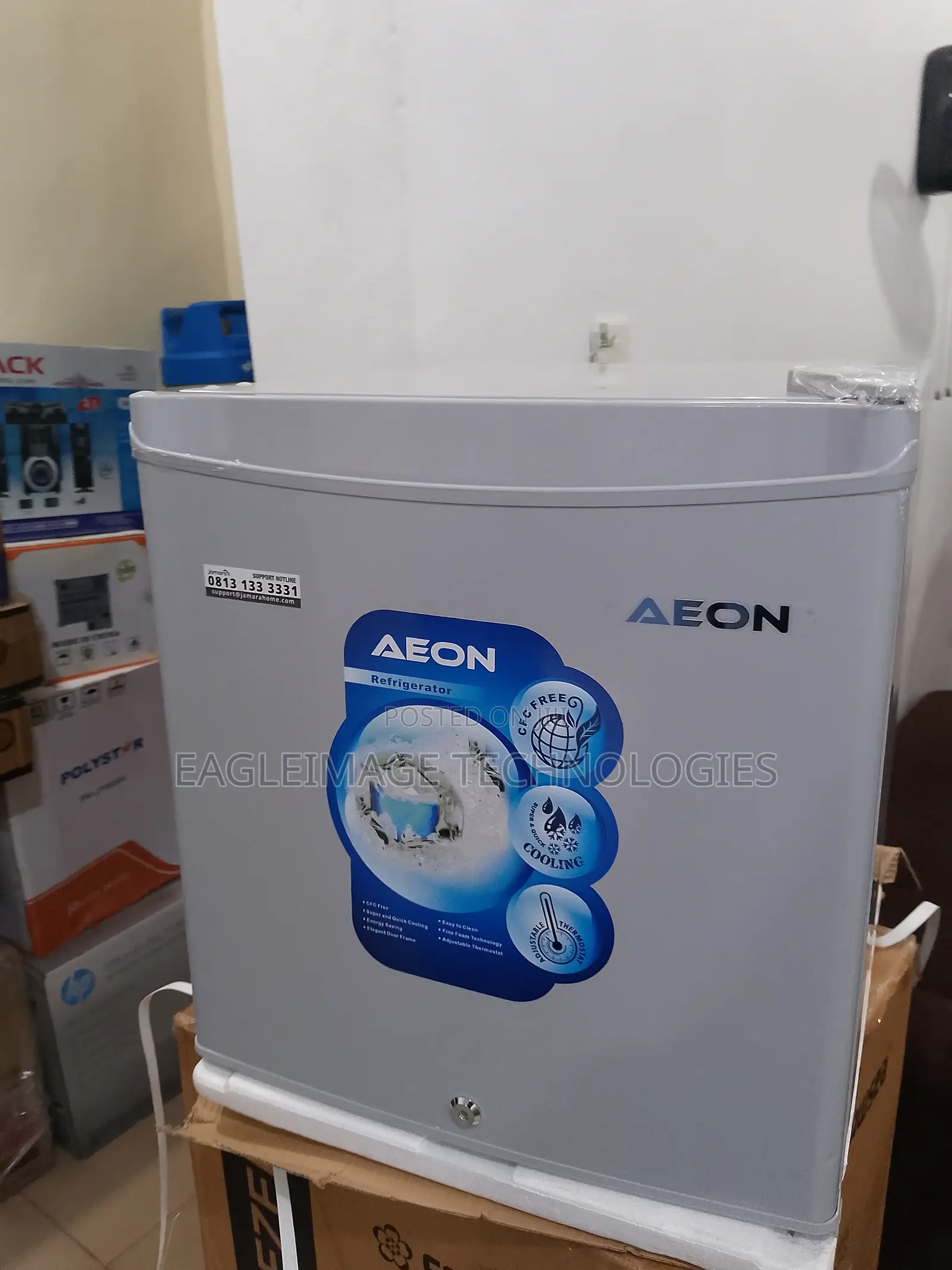 New Aeon 50l Silent Bedside Refrigerator – Energy Efficient