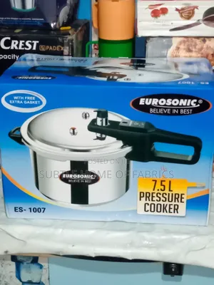 **Eurosonic 7.5l Pressure Cooker – Fast, Safe Efficient Cooking Pot
