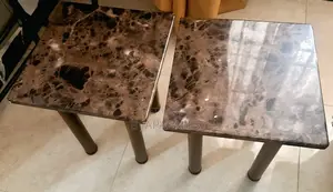 Alibert Marble Stools