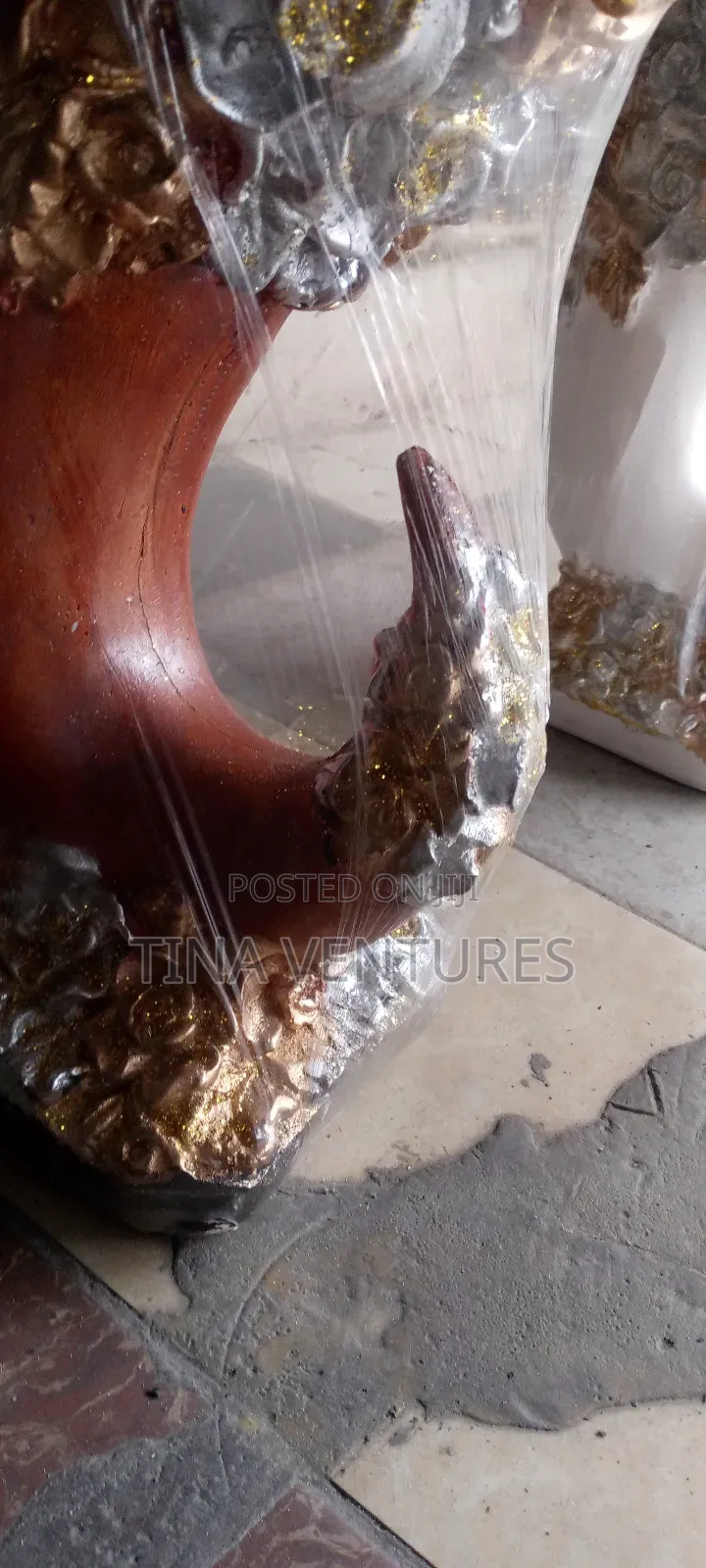 Artificial Flower and Vase Set