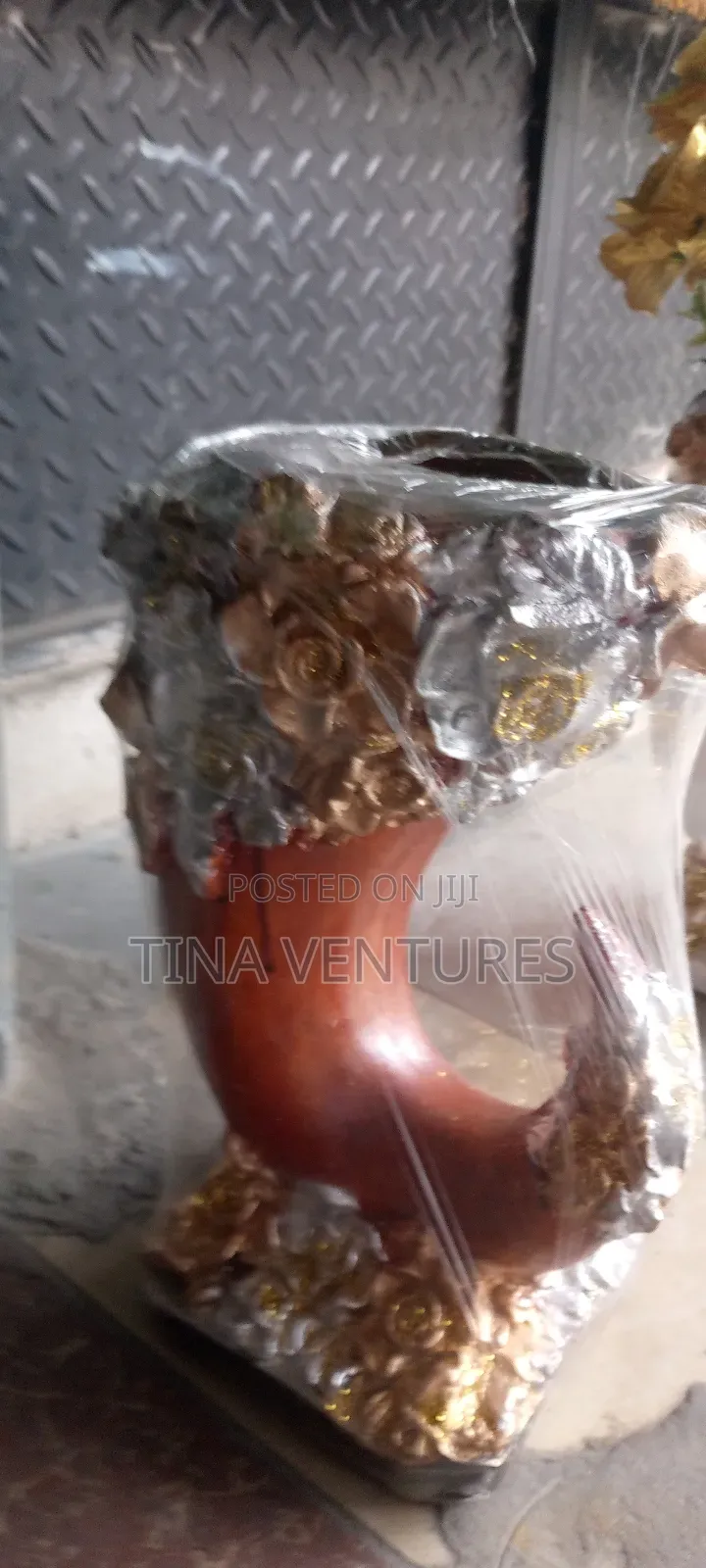 Artificial Flower and Vase Set