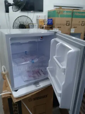 Brand New Aeon Mini Refrigerator for Bedroom – Black/Silver