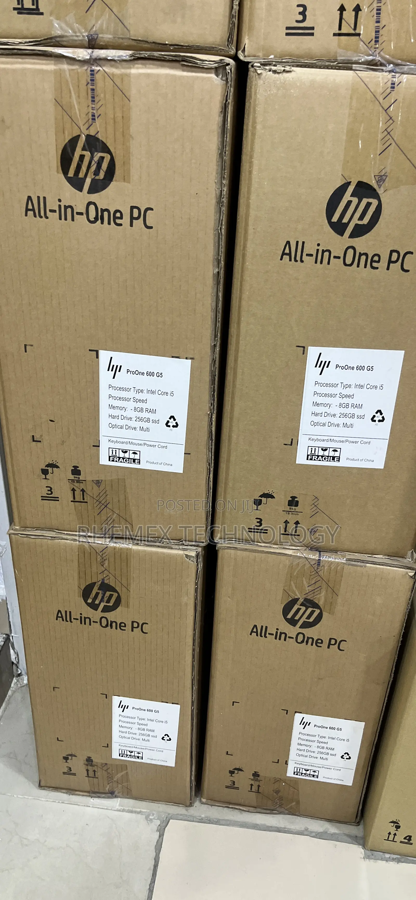 New Desktop Computer HP ProOne 600 8GB Intel Core I5 SSD 256GB
