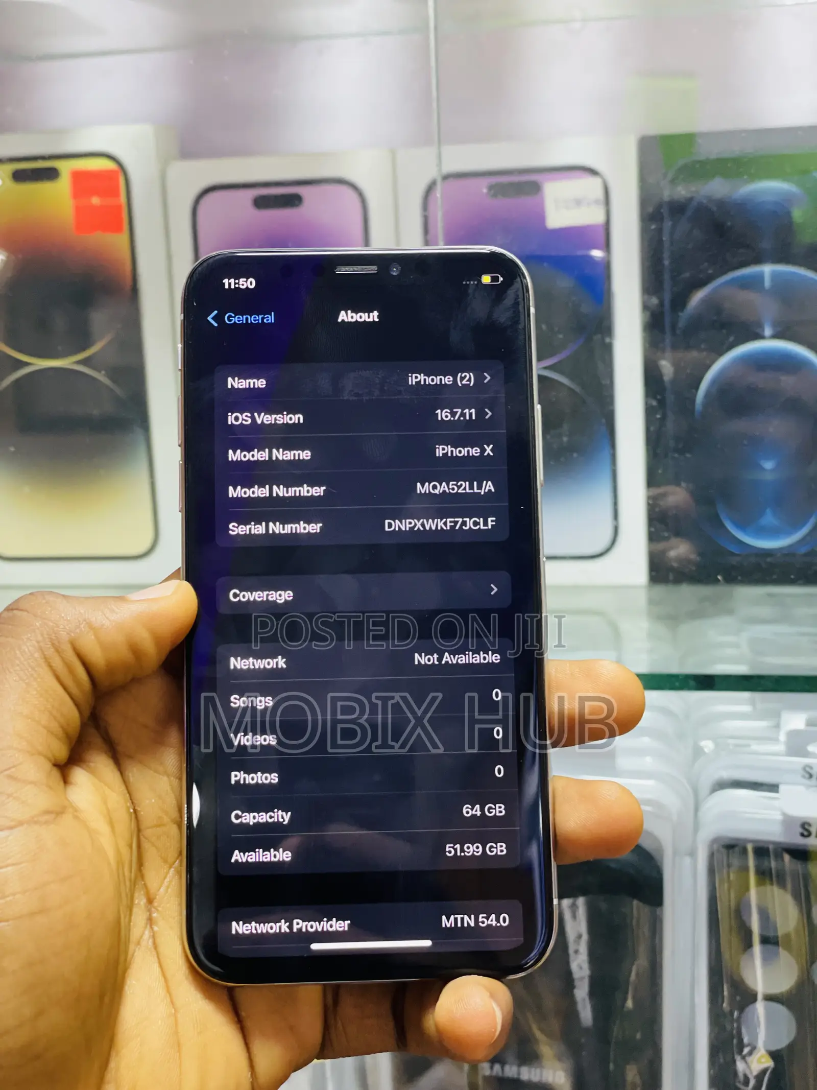 Apple iPhone X 64 GB White
