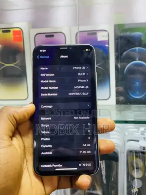 Apple iPhone X 64 GB White