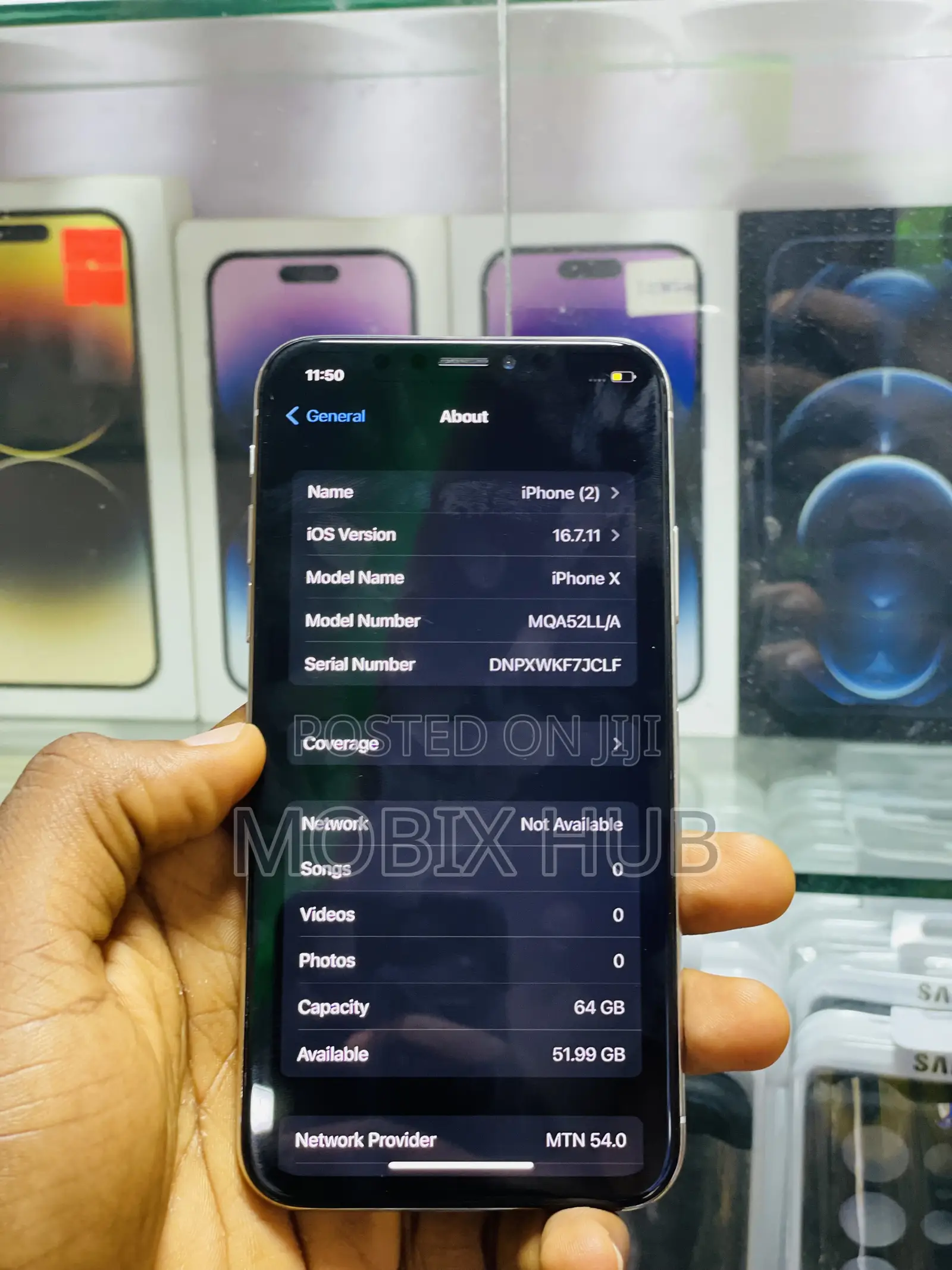 Apple iPhone X 64 GB White