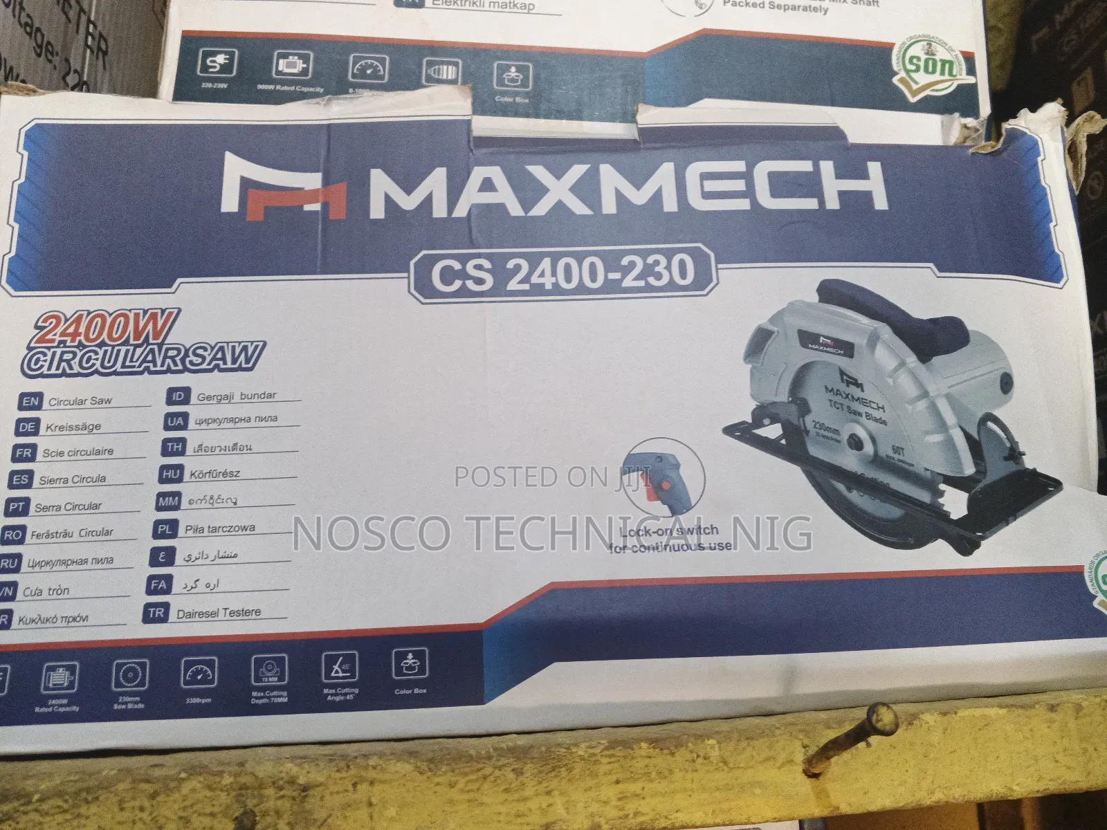 Maxmech Saw 1400w