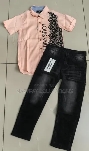 Boys Up Down - Shirt Jeans - 3yrs - 5yrs