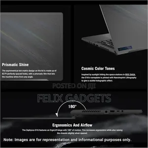 Laptop Asus ROG Zephyrus G16 16GB Intel Core I7 SSD 512GB