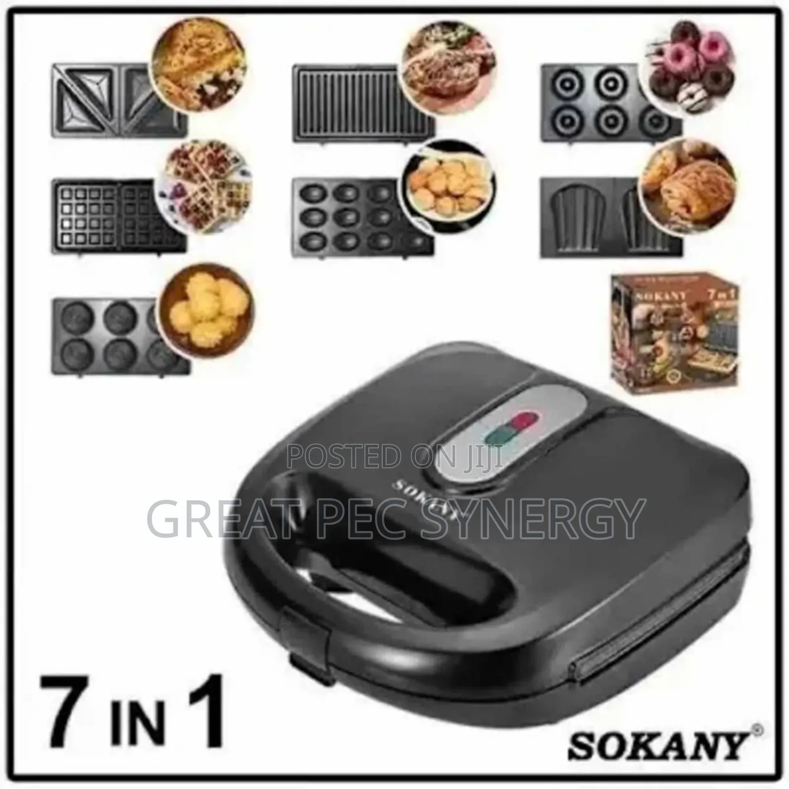 6 in 1 Sandwich Maker