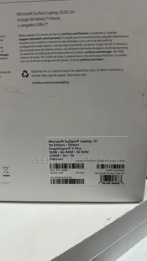 New Microsoft Surface Laptop 7 16GB Qualcomm Snapdragon X Plus 512GB