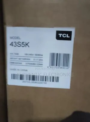 Brand New 43'inches Smart Tv