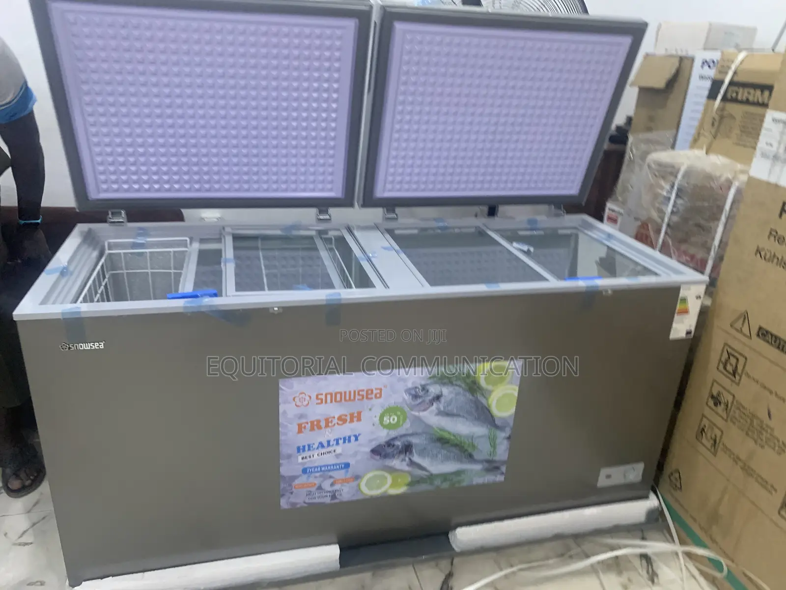 Snowsea 700l Chest Freezer Bd-700 – Powerful Cooling