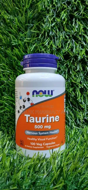 Now Taurine 500mg,Nervous System & Visual Health,Amino Acid-100vegcaps
