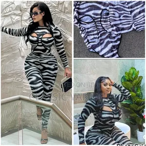Luxury Zebra Print  2 Piece Set.