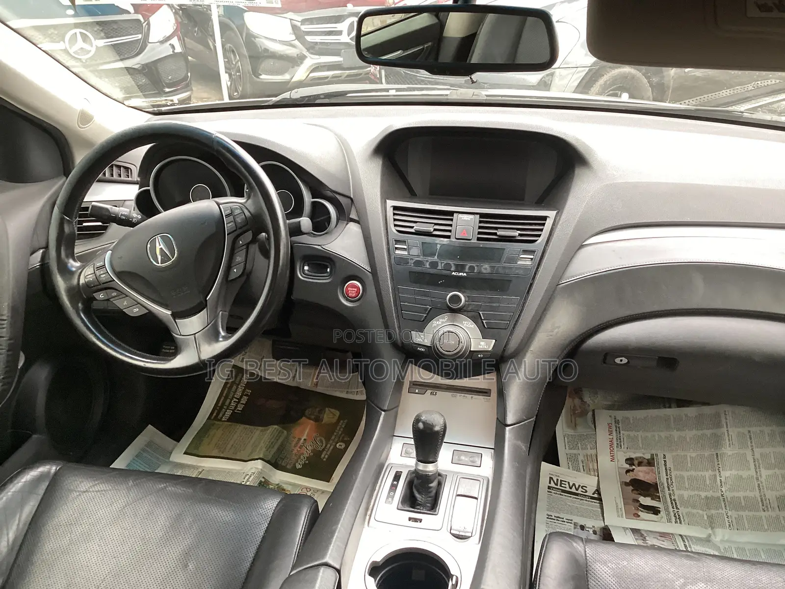 Acura ZDX 2011 Gray