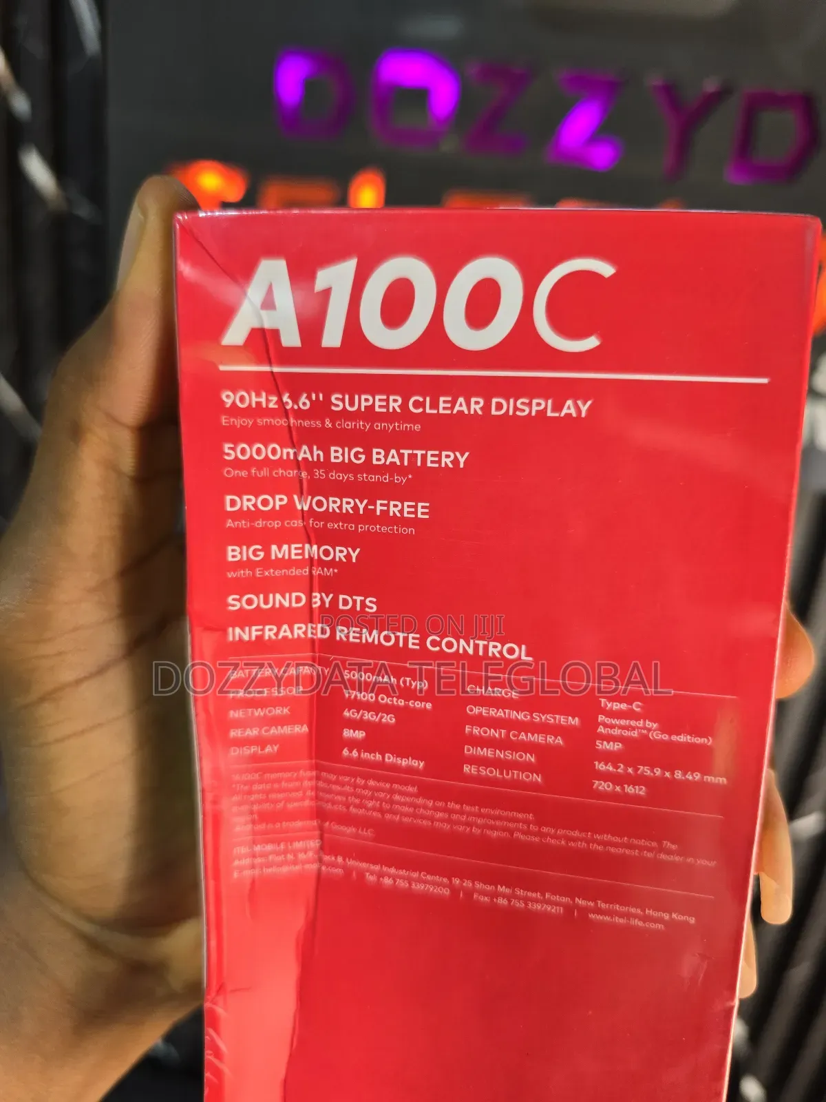 New Itel A100C 64 GB