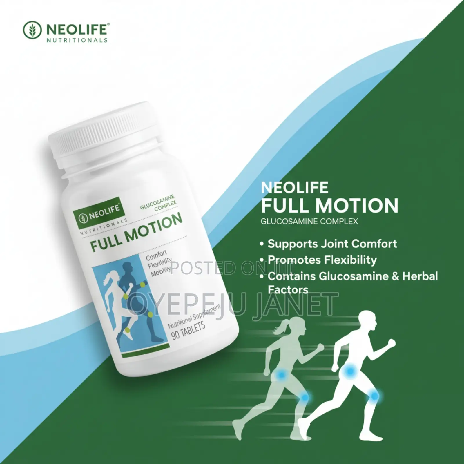 Full Motion for Healthy Bones and Joints - 90 Tablets