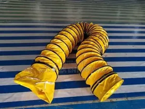 8" By 10m Durable Vacuum Wire Hose, Yellow Color