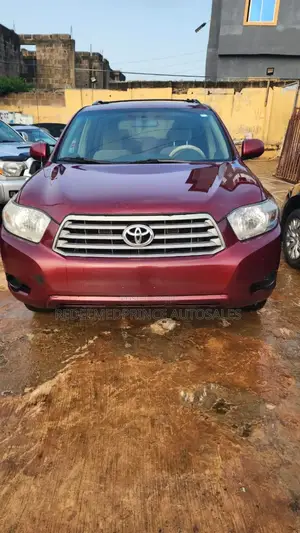 Toyota Highlander 4x4 2009 Burgundy