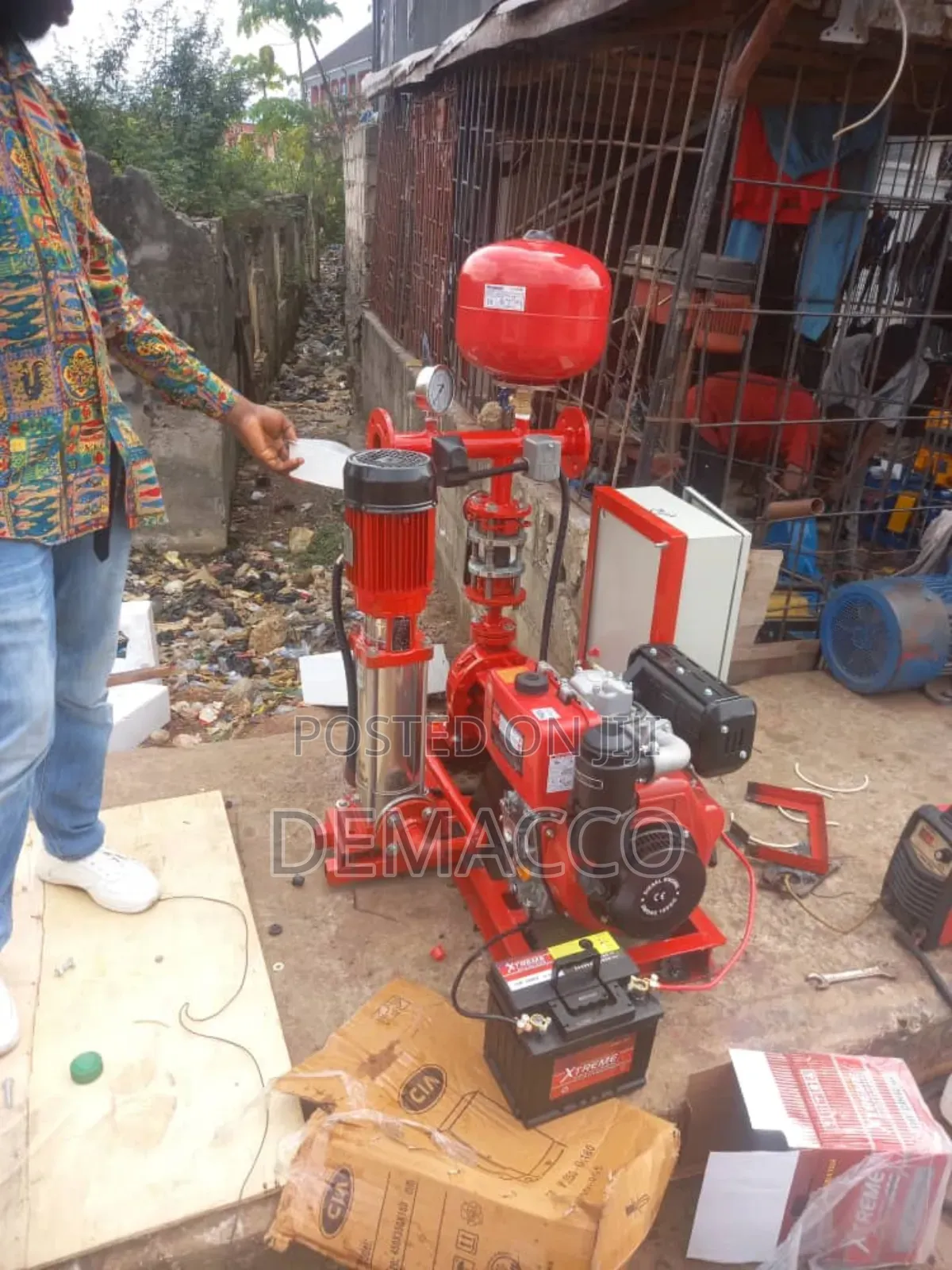 Fire Hydrant Pump Machine 10kw