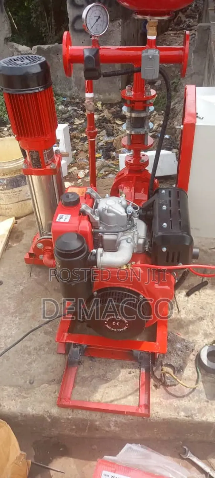 Fire Hydrant Pump Machine 10kw