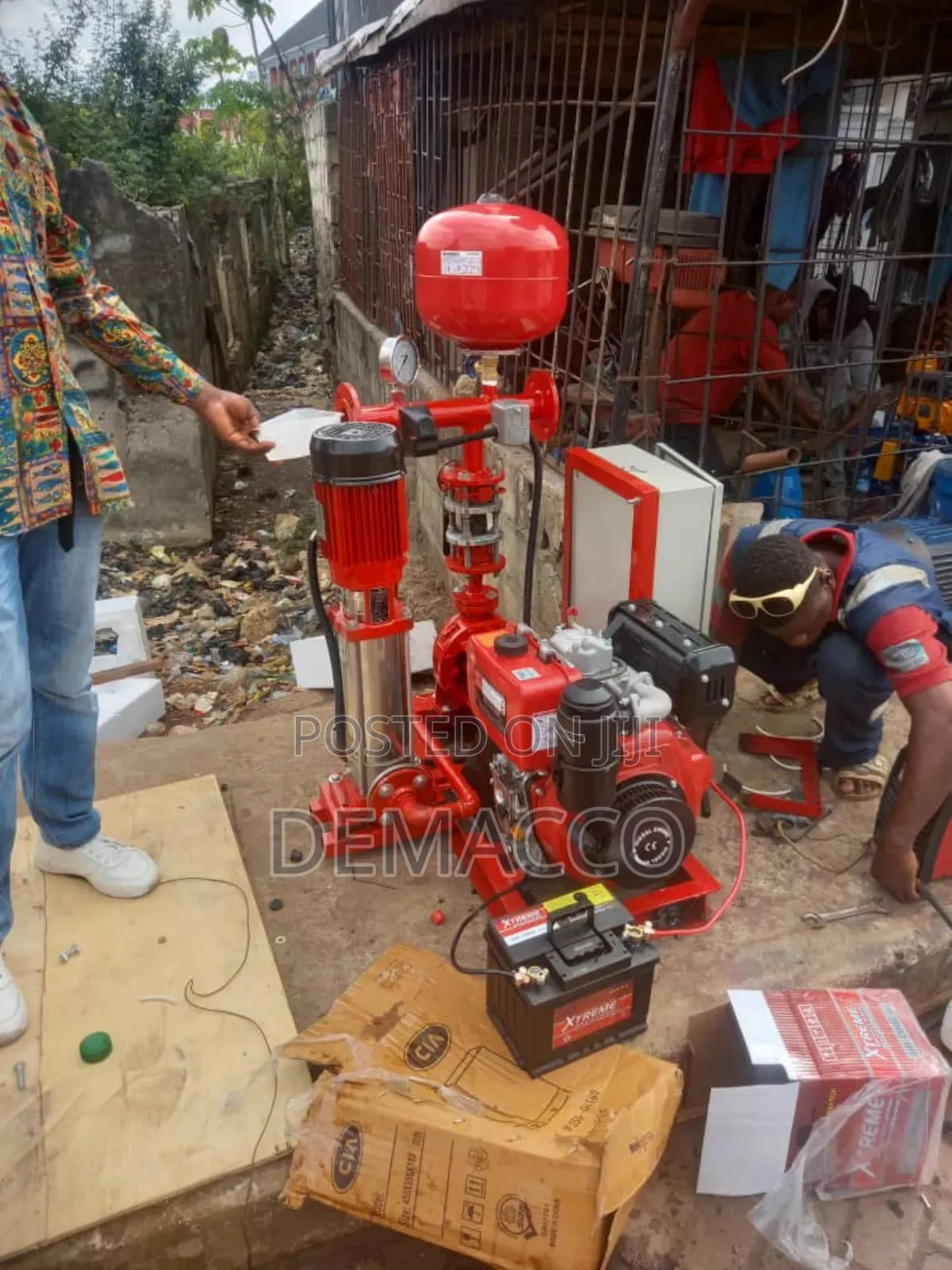 Fire Hydrant Pump Machine 10kw