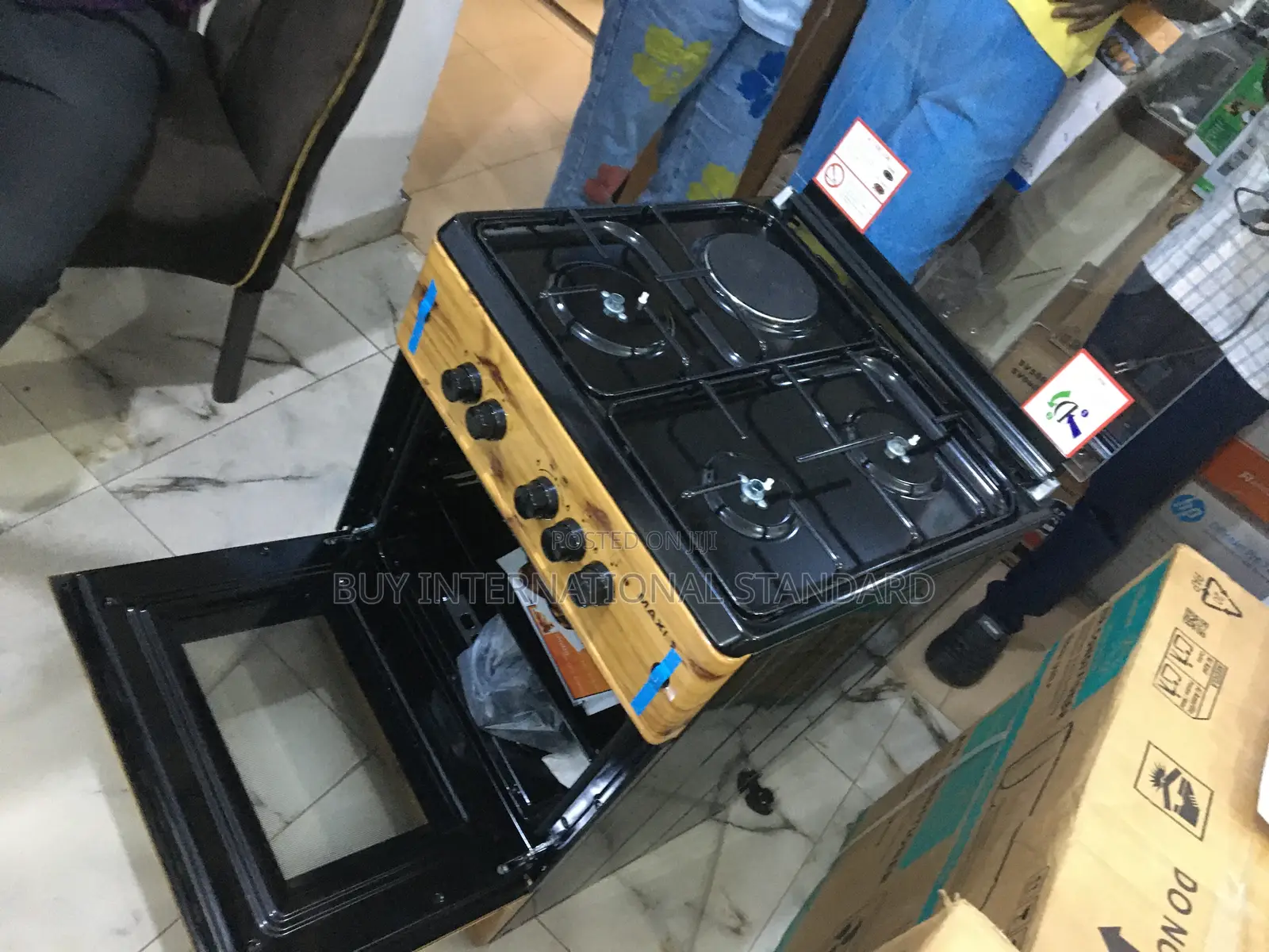 Maxi 3 + 1 Gas Burner – Safe Ignition System