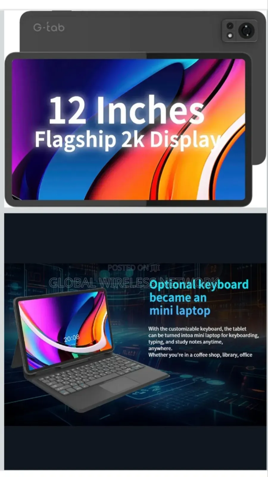 New Tablet 256 GB Gray