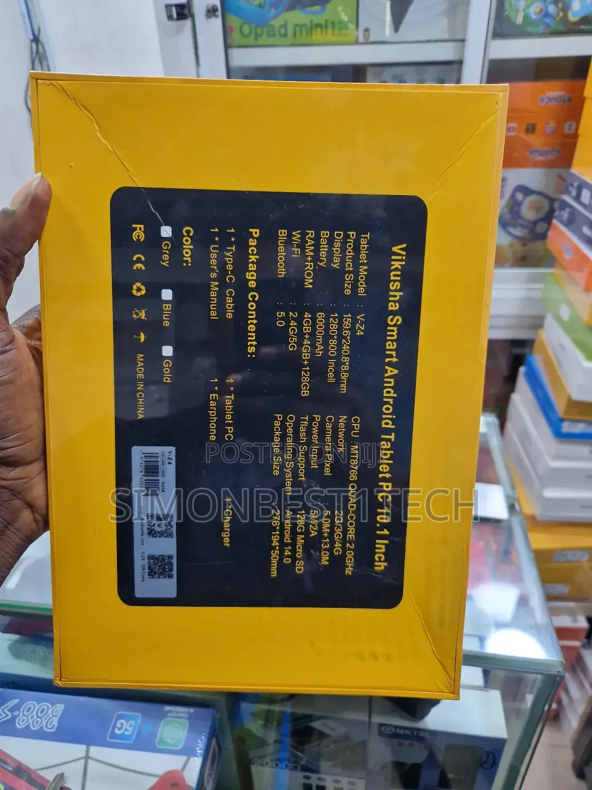 New VIKUSHA V-Z4 128 GB Green