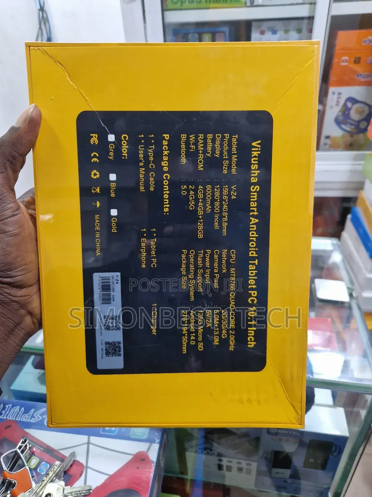 New VIKUSHA V-Z4 128 GB Green
