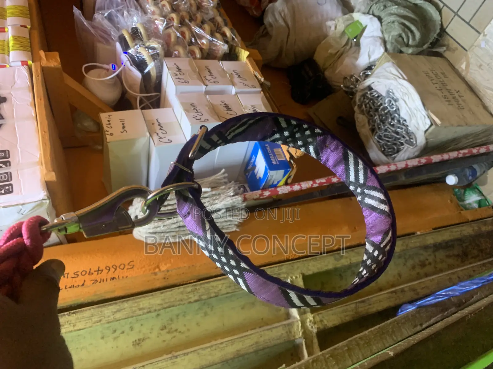 Dog Collar Patterned Fabric Design