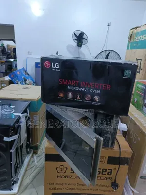 Easy Maintenance
Lg 25l Smart Inverter Microwave