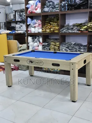 6ft 4-in-1 Multi-Game Table – Pool, Hockey, Tennis, Dining