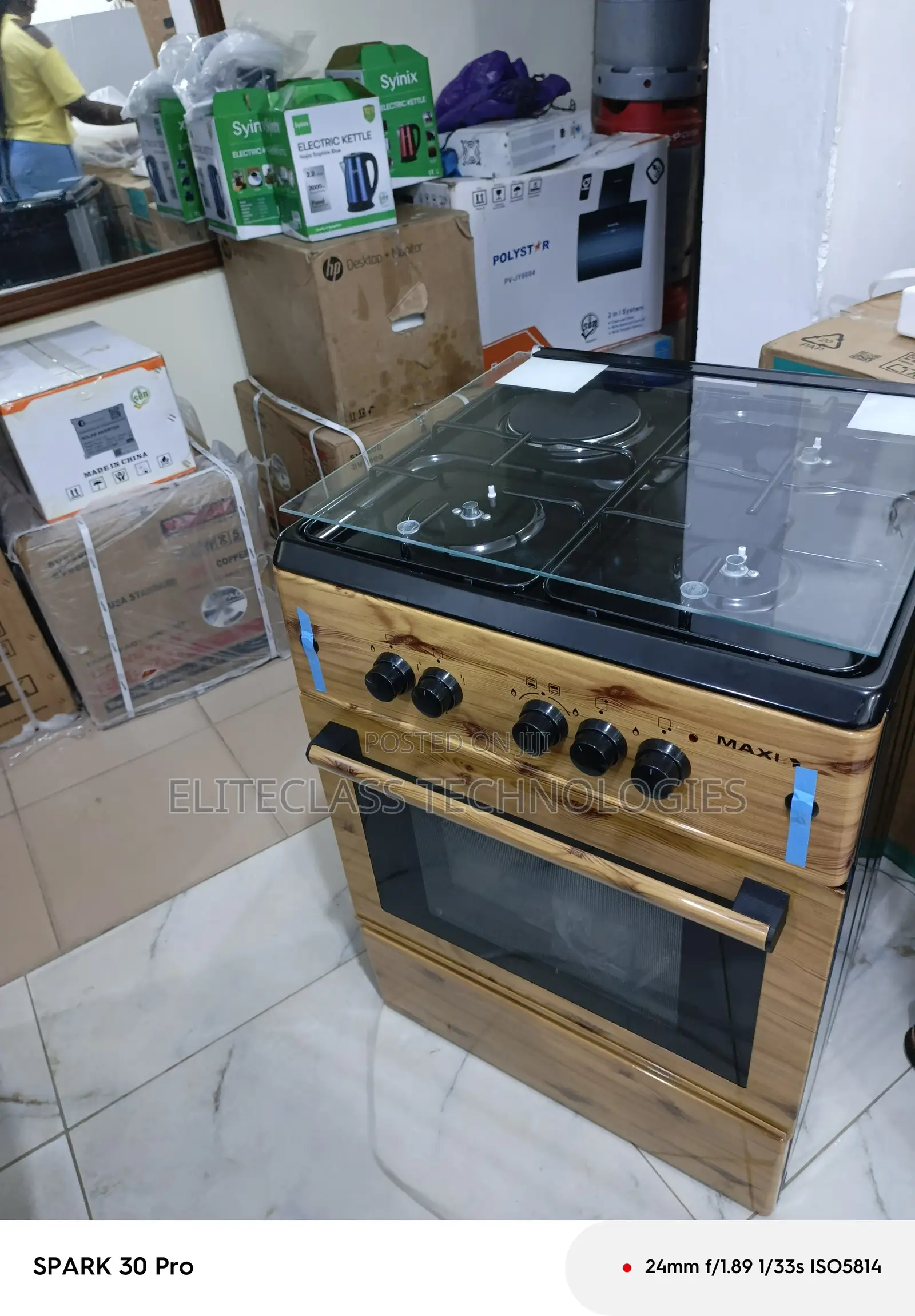 Maxi 6060 Smartwood Cooker